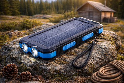 Solar Power Bank (30k mAh)